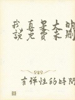 我真是大明星小说免费未删版下载