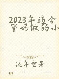 2023年适合宝妈做的小生意