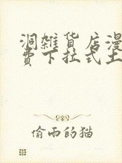 洞杂货店漫画免费下拉式土豪漫画