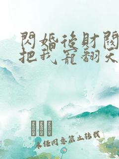 闪婚后财阀大叔把我宠翻天完整版