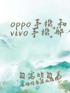 oppo手机和vivo手机哪个质量好