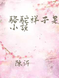 骆驼祥子是长篇小说