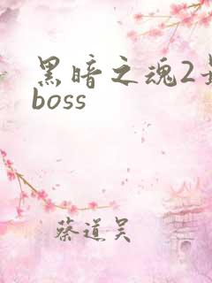 黑暗之魂2最终boss