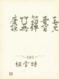 唐竹筠晋王的小说无弹窗免费阅读