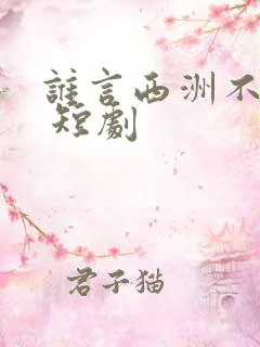 谁言西洲不知意 短剧