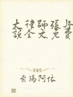 大律师张丹璇小说全文免费阅读