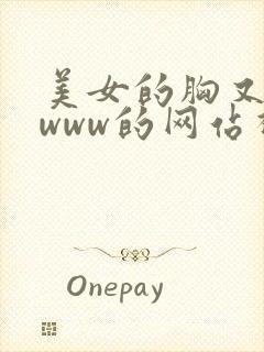 美女的胸又黄又www的网站视频