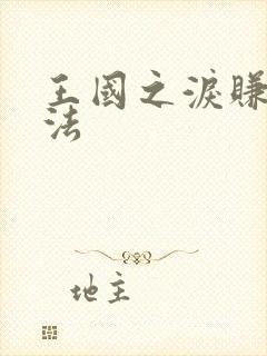 王国之泪赚钱方法