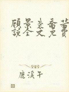 顾景炎乔若星小说全文免费阅读