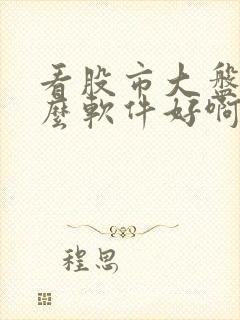 看股市大盘用什么软件好啊