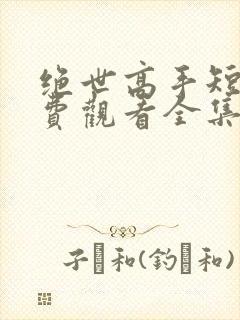 绝世高手短剧免费观看全集