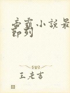 帝霸小说最新章节列