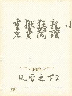 重狱狂龙 小说免费阅读