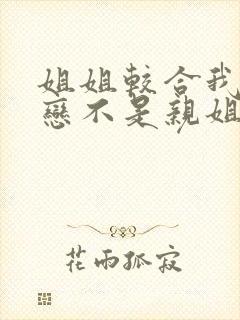 姐姐较合我的初恋不是亲姐姐