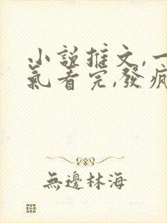 小说推文,一口气看完,发疯爽文.