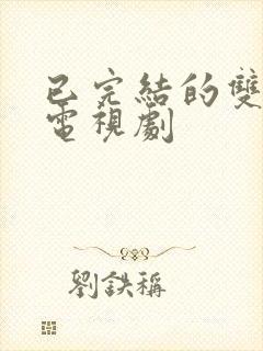 已完结的双男主电视剧