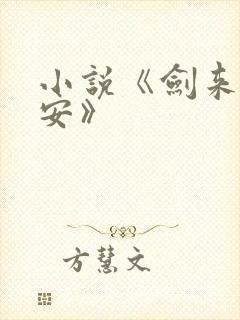 小说《剑来陈平安》