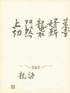 上门龙婿叶辰萧初然最新章节更新