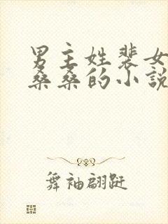 男主姓裴女主叫桑桑的小说