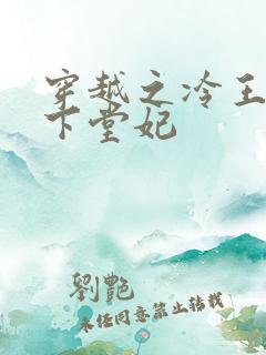 穿越之冷王爷的下堂妃