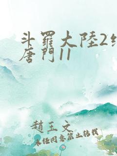 斗罗大陆2绝世唐门11