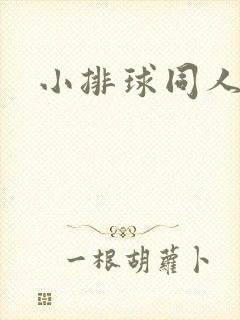 小排球同人文