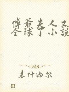 傅爷夫人又惊艳全球了小说完整