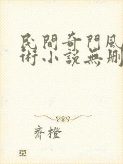 民间奇门风水秘术小说无删减版