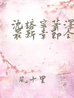 沈榕宁萧泽小说最新章节全文阅读