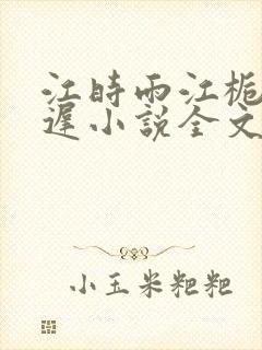 江时雨江栀月陆迟小说全文免费阅读