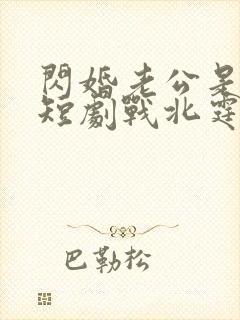 闪婚老公是豪门短剧战北霆