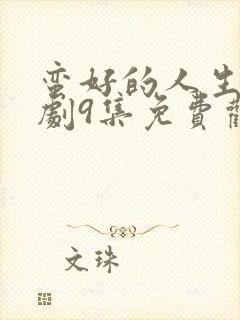 蛮好的人生电视剧9集免费观看