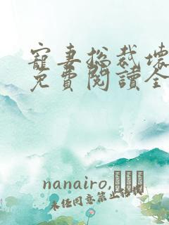 宠妻总裁坏透了免费阅读全文