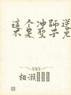 这个冲师逆徒才不是圣子免费小说