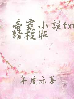 帝霸小说txt精校版
