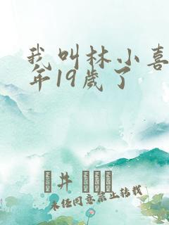 我叫林小喜书今年19岁了