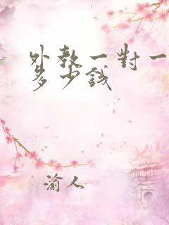 外教一对一家教多少钱