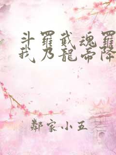 斗罗武魂罗三炮我乃龙帝降临