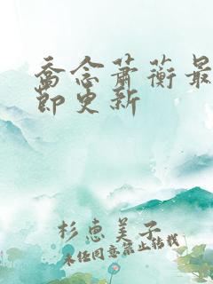 乔念萧蘅最新章节更新