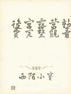 后宫露营动漫免费完整观看