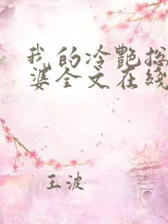 我的冷艳总裁老婆全文在线阅读