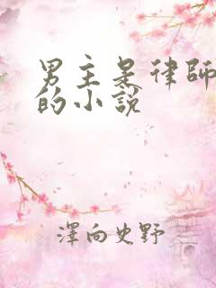 男主是律师姓顾的小说