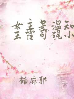 女主是温知羽男主霍司砚小说