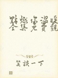 点燃你温暖了我全集免费观看