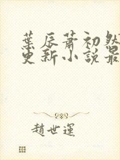 叶辰萧初然最快更新小说最新