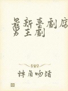 最新台剧腐剧双男主剧