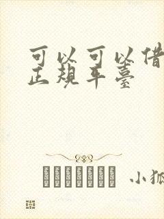 可以可以借钱的正规平台