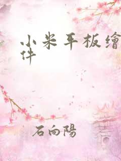 小米平板绘图软件