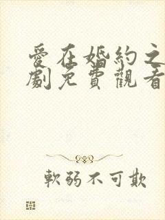 爱在婚约之后短剧免费观看全集