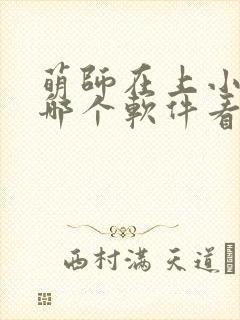 萌师在上小说在哪个软件看免费